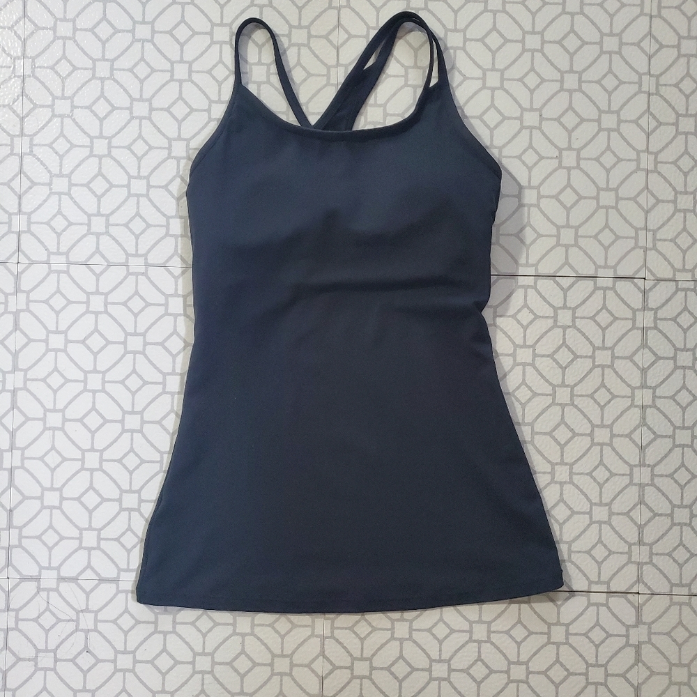 Black Fabletics athletic tank top XS